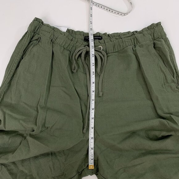 Social Standard Sanctuary Women's Pants Solstice Linen Jogger Pant XXL Green - Picture 8 of 8